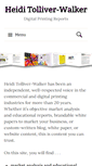 Mobile Screenshot of digitalprintingreports.com